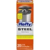 Hefty Steel Custom Fit B Size Drawstring Trash Bags