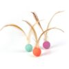 Mingwear Cat Toys For Indoor Cats Toys feather Interactive Ball Kitten Balls