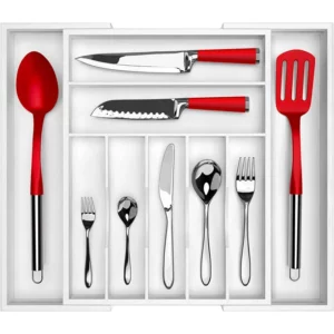 Bamboo Kitchen Drawer Organizer