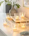 Sweet Serenity Glass Candle Holders