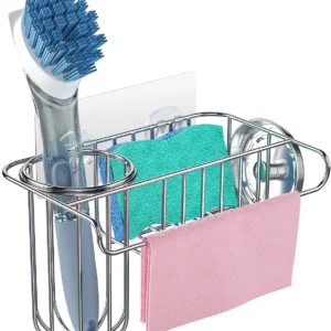 HapiRm Sink Caddy Sponge Holder for Kitchen Sink