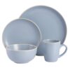 Gibson Home Rockaway 32 Piece Dinnerware Set - Blue